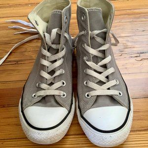 Grey High Top Converse